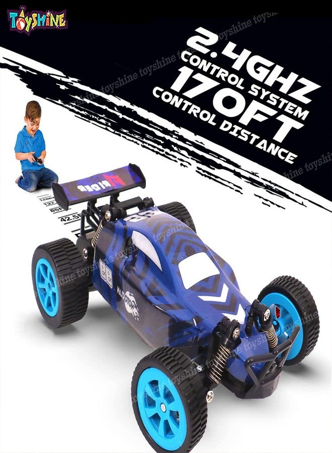 توي شاين سيارة توي شاين موتو كلون إف 1 رايدر للتحكم عن بعد، نظام 2.4 جيجاهرتز، مقياس 1:18، نظام تعليق فعال - أزرق - Image 4